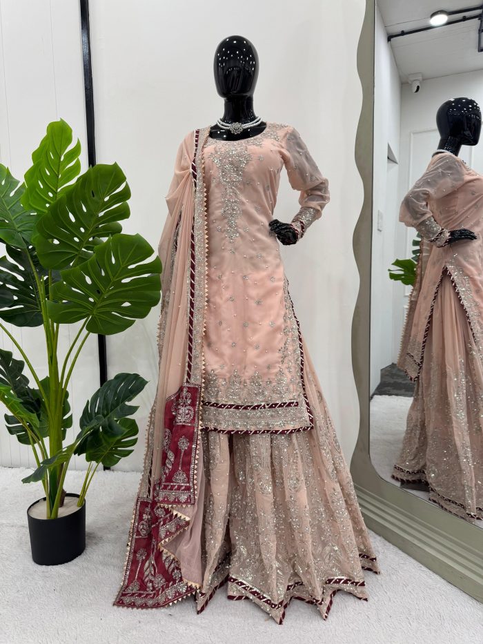 Designer Sharara Set