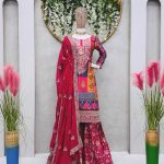 Karachi Work Sharara Set