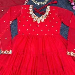 Anarkali with 13m flair - Image 11