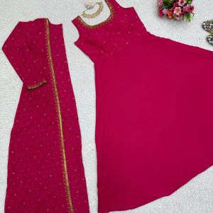 Anarkali with Shrug - Image 10