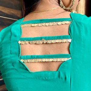 Front Slit Anarkali Suit with Karachi Dupatta - Image 6
