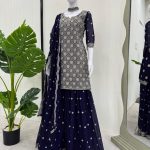 Sequins Work Sharara Set