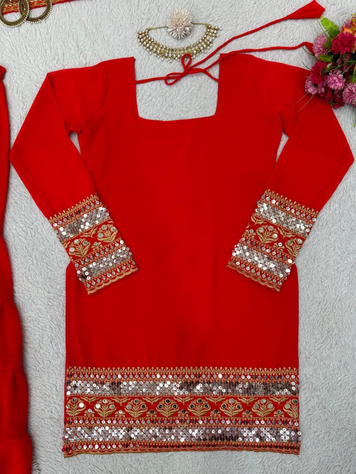 Designer Sharara Set - Image 15