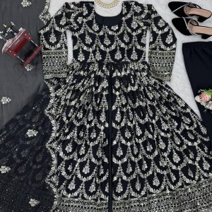 Front Slit Anarkali Set - Image 8