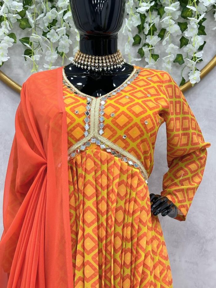 Alia Cut Anarkali Set - Image 5