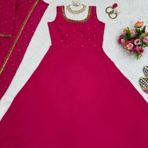 Anarkali with Shrug - Image 13