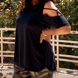 Cold Shoulder Top