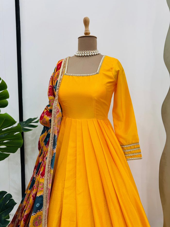 Haldi Special Anarkali Kurta Set - Image 5