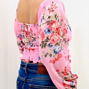 Floral Crop Top - Image 3