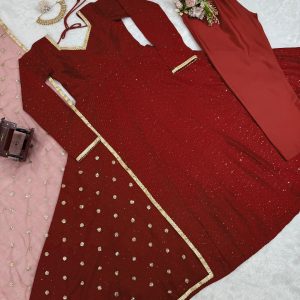 Crochet Work Anarkali - Image 9