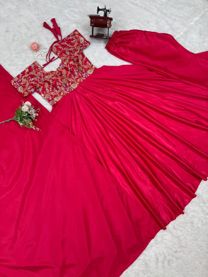 Embroidered Anarkali Set - Image 5