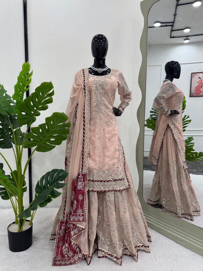 Designer Sharara Set - Image 2