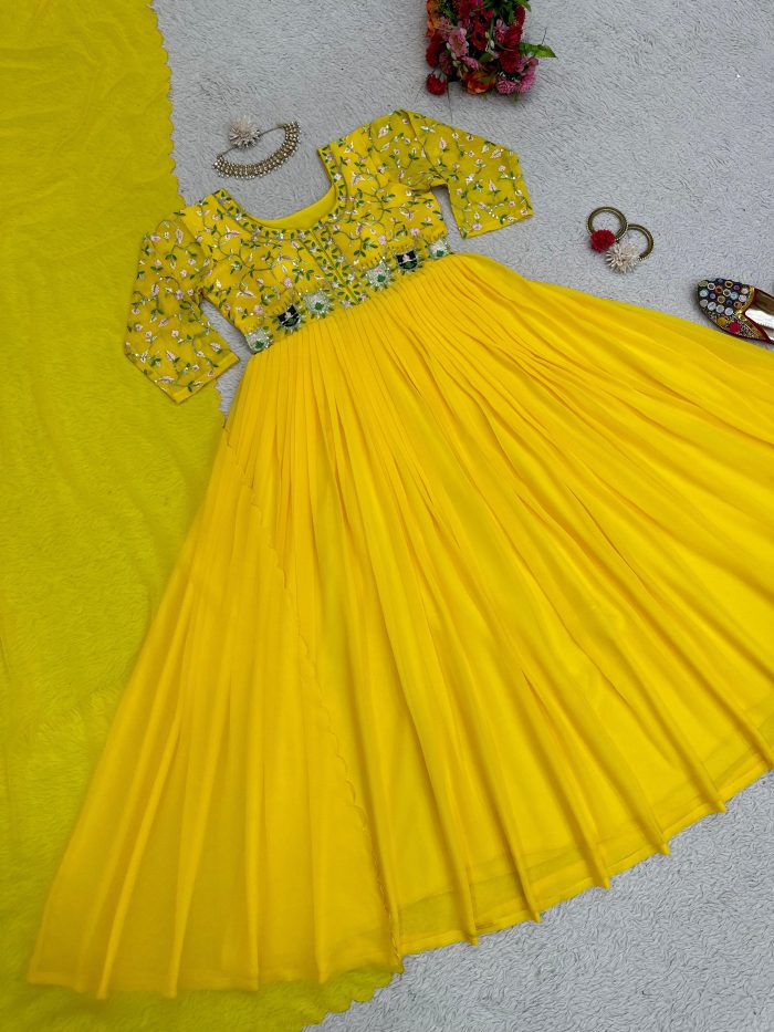 Haldi Special Anarkali - Image 5