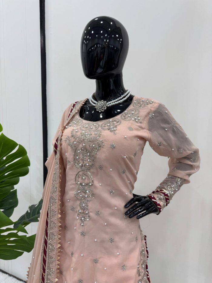 Designer Sharara Set - Image 4