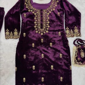 Velvet Sharara Set - Image 5