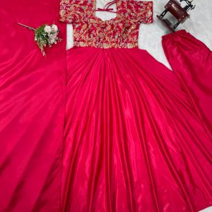 Embroidered Anarkali Set - Image 6