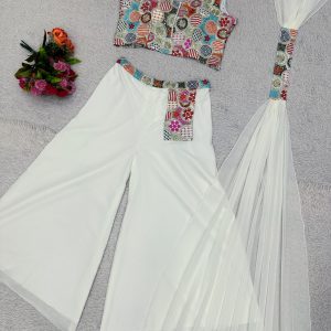 Palazzo Crop Top Set - Image 16
