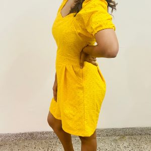 Cotton Schiffli Playsuit - Image 5