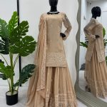Embroidered Sharara Set
