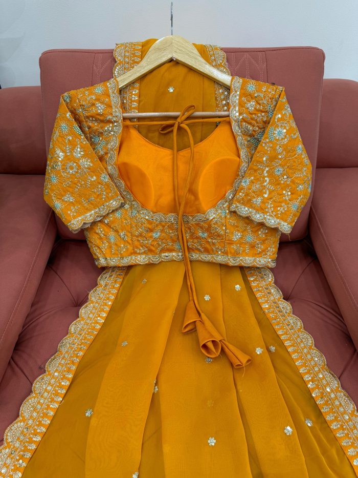 Embroidered Saree - Image 21