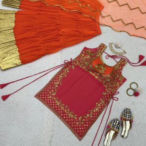 Thread and Sequins Work Sharara Set - Image 6