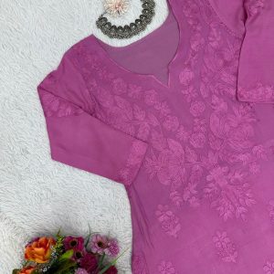 Chikankari Kurta Set - Image 7