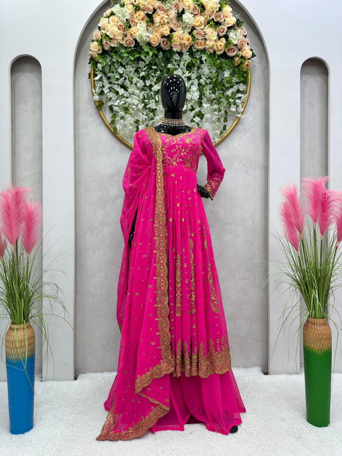 Designer Palazzo Set - Image 5