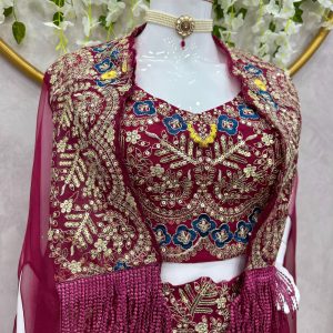 Dhoti Shrug Set - Image 4
