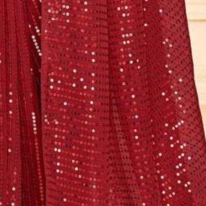 Sequins Lehenga with Dupatta - Image 8
