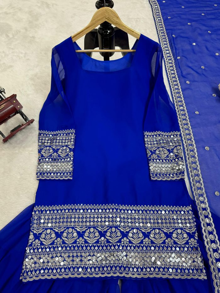 Designer Sharara Set - Image 8