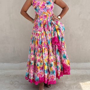 Floral Dress with 15M Flair - Image 5