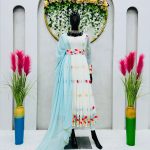 Embroidered Anarkali Set