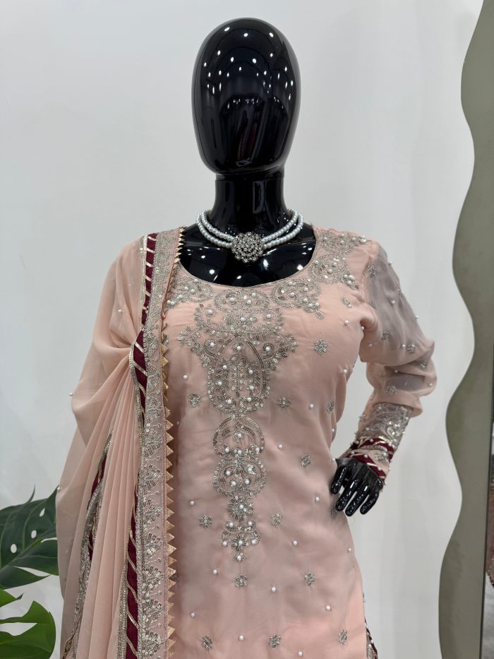 Designer Sharara Set - Image 3