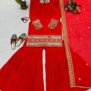 Designer Sharara Set - Image 13