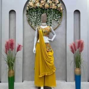 Palazzo Crop Top Set - Image 5