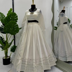 The Ivory Lehenga Set