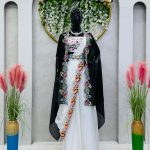 4 Piece Sharara Set with Shrug