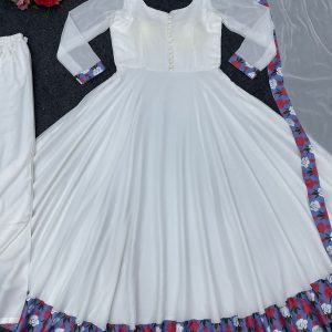 Basic Anarkali with Lace Work - Image 18