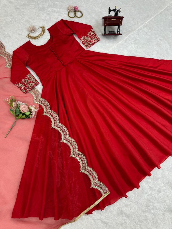 Karwachauth Special Anarkali Set - Image 8