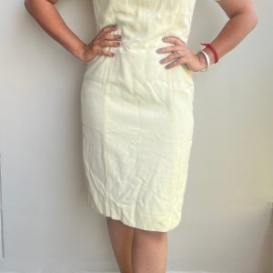 Beige Bodycon Dress - Image 2