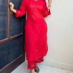 Stripes Style Kurta Set