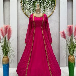 Anarkali with Shrug