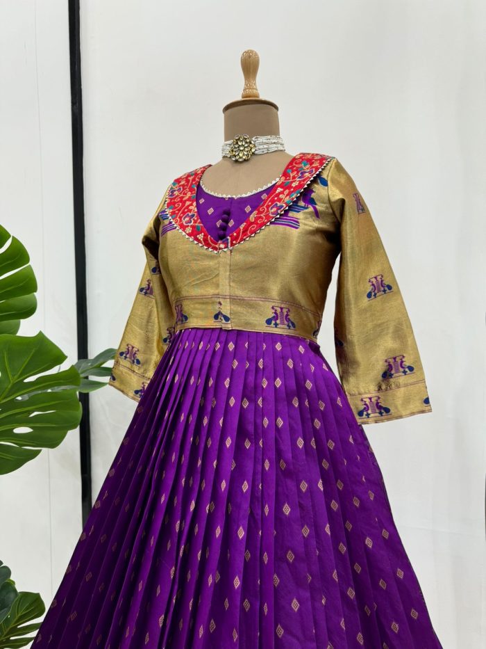 Anarkali Gown with Koti - Image 4