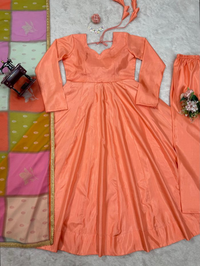 Basic Pretty Anarkali Set - Image 14