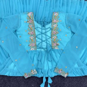 Anarkali with 13m flair - Image 6