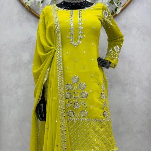 Haldi Special Sharara Set