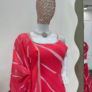 Leheriya Print Sharara Set - Image 7