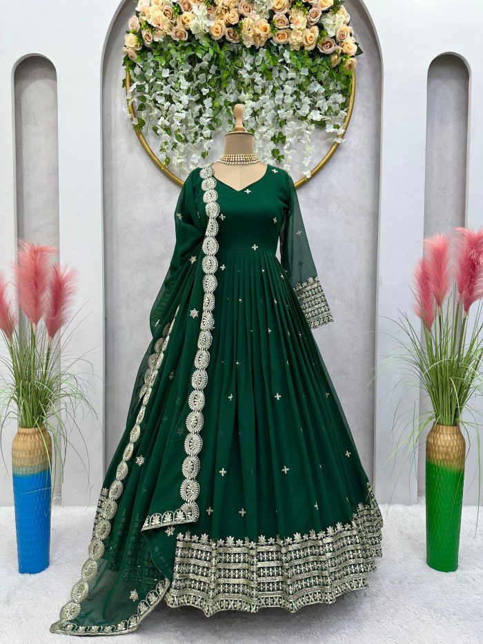 Anarkali Set with Dupatta