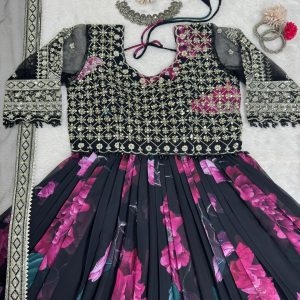 Embroidered Anarkali - Image 7