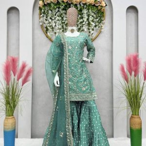 Mehendi Special Sharara Set - Image 2